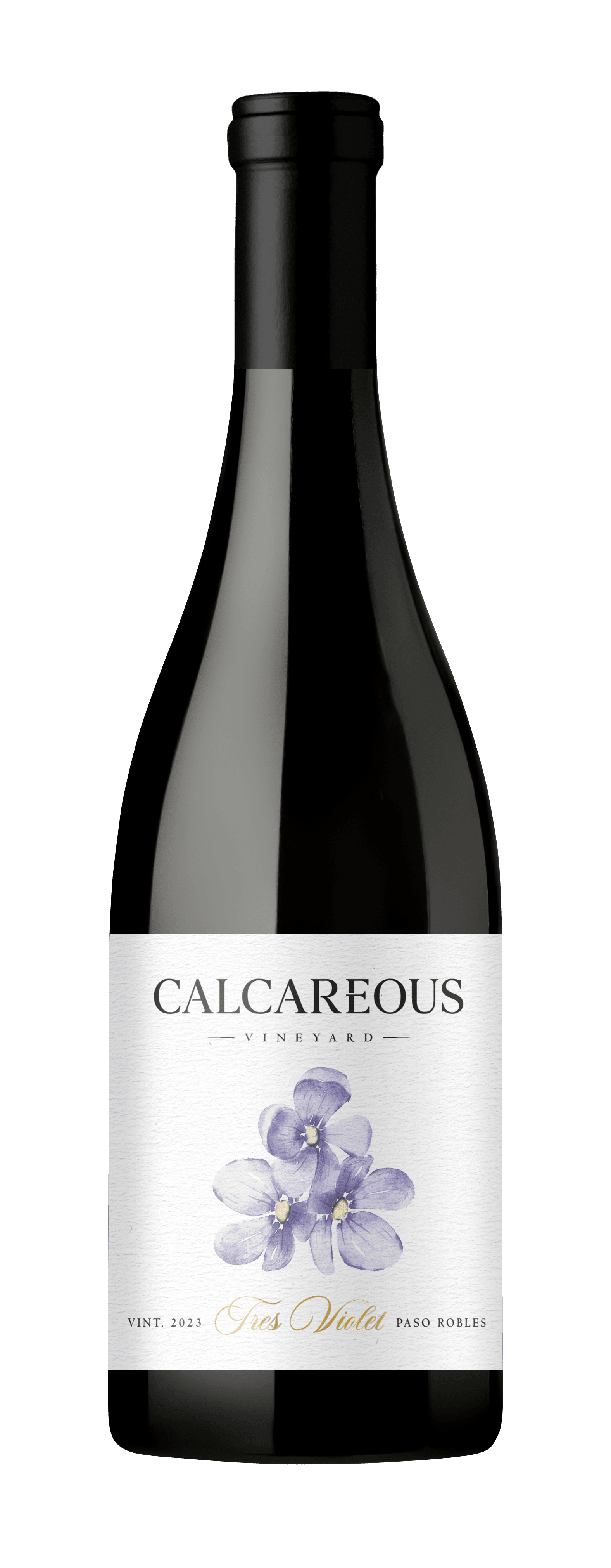 2023 Tres Violets Red Blend bottle